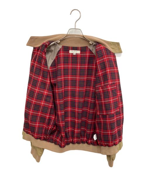 BLUE WATER（ブルー ウォーター）BLUE WATER (ブルー ウォーター) スタンドカラージャケット ベージュ サイズ:SIZE Mの古着・服飾アイテム