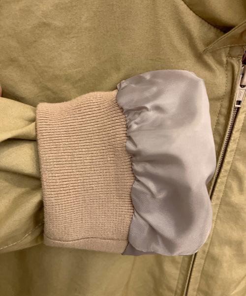 BLUE WATER（ブルー ウォーター）BLUE WATER (ブルー ウォーター) スタンドカラージャケット ベージュ サイズ:SIZE Mの古着・服飾アイテム