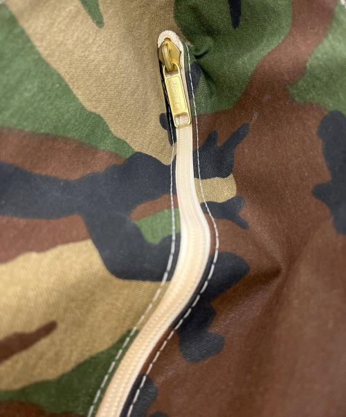 L.L.Bean（エルエルビーン）L.L.Bean (エルエルビーン) トートバッグ アイボリー×グリーンの古着・服飾アイテム