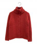 DOLCE & GABBANAドルチェ＆ガッバーナ）の古着「ニットジャケット」｜レッド