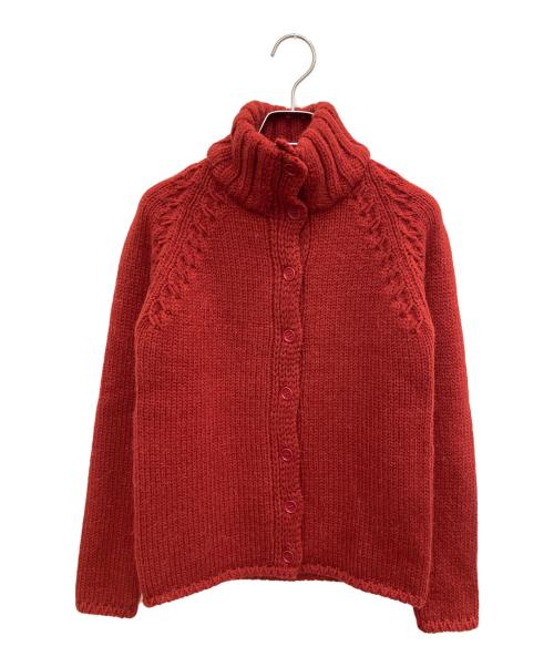 DOLCE & GABBANA（ドルチェ＆ガッバーナ）DOLCE & GABBANA (ドルチェ＆ガッバーナ) ニットジャケット レッド サイズ:SIZE 40の古着・服飾アイテム