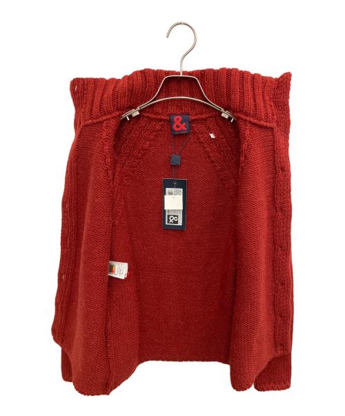 DOLCE & GABBANA（ドルチェ＆ガッバーナ）DOLCE & GABBANA (ドルチェ＆ガッバーナ) ニットジャケット レッド サイズ:SIZE 40の古着・服飾アイテム