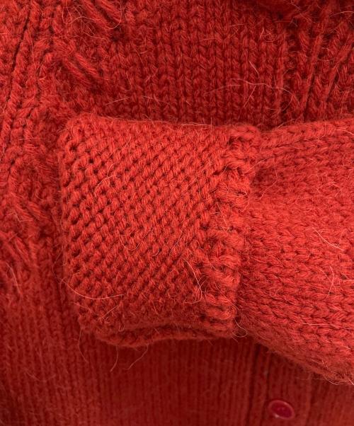 DOLCE & GABBANA（ドルチェ＆ガッバーナ）DOLCE & GABBANA (ドルチェ＆ガッバーナ) ニットジャケット レッド サイズ:SIZE 40の古着・服飾アイテム