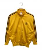 adidasアディダス）の古着「トラックジャケット」｜イエロー