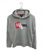 DIESELディーゼル）の古着「パーカー」｜グレー