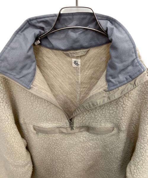 KAPTAIN SUNSHINE（キャプテンサンシャイン）KAPTAIN SUNSHINE (キャプテンサンシャイン) Cashmere Fleece Highneck Pullover ベージュ サイズ:SIZE 0の古着・服飾アイテム