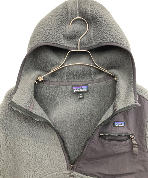 Patagonia（パタゴニア）Patagonia (パタゴニア) Retro Pile Pullover フリースジャケット グレー サイズ:SIZE XSの古着・服飾アイテム