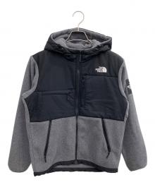 THE NORTH FACE（ザ ノース フェイス）の古着「Denali Hoodie 中綿フリースジャケット」｜グレー×ブラック