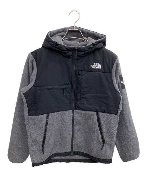 THE NORTH FACE（ザ ノース フェイス）THE NORTH FACE (ザ ノース フェイス) Denali Hoodie 中綿フリースジャケット グレー×ブラック サイズ:SIZE Sの古着・服飾アイテム