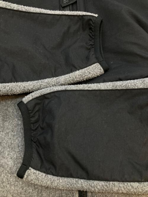 THE NORTH FACE（ザ ノース フェイス）THE NORTH FACE (ザ ノース フェイス) Denali Hoodie 中綿フリースジャケット グレー×ブラック サイズ:SIZE Sの古着・服飾アイテム