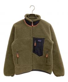 Patagonia（パタゴニア）の古着「Classic Retro-X Jacket　ボアジャケット」｜グリーン