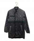 FRED PERRY×LAVENHAMフレッドペリー×ラベンハム）の古着「キルティングコート」｜ブラック