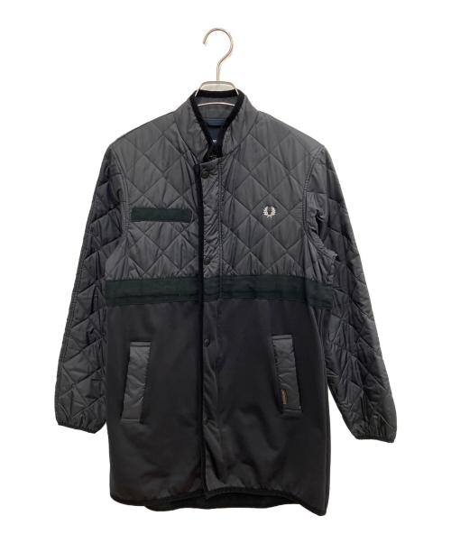FRED PERRY（フレッドペリー）FRED PERRY (フレッドペリー) LAVENHAM (ラベンハム) キルティングコート ブラック サイズ:SIZE XSの古着・服飾アイテム