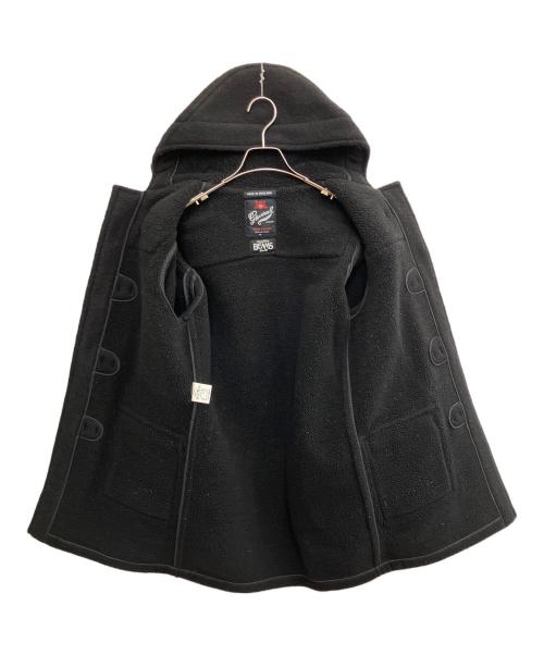 BEAMS（ビームス）BEAMS (ビームス) GLOVER ALL (グローバーオール) ダッフルコート ブラック サイズ:SIZE Sの古着・服飾アイテム