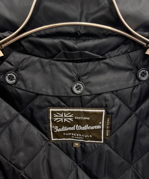 Traditional Weatherwear（トラディショナルウェザーウェア）Traditional Weatherwear (トラディショナルウェザーウェア) ライナー付コート ブラック サイズ:SIZE 36の古着・服飾アイテム