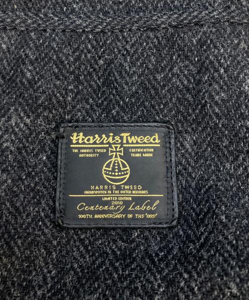 AMERICAN RAG CIE（アメリカンラグシー）AMERICAN RAG CIE (アメリカンラグシー) Harris Tweed (ハリスツイード) トートバッグ ブラックの古着・服飾アイテム