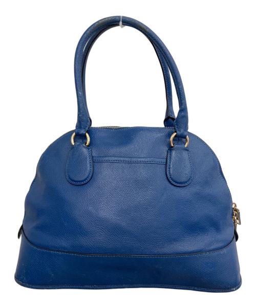 COACH（コーチ）COACH (コーチ) ハンドバッグ ブルーの古着・服飾アイテム
