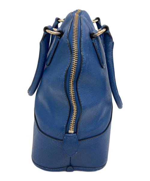 COACH（コーチ）COACH (コーチ) ハンドバッグ ブルーの古着・服飾アイテム