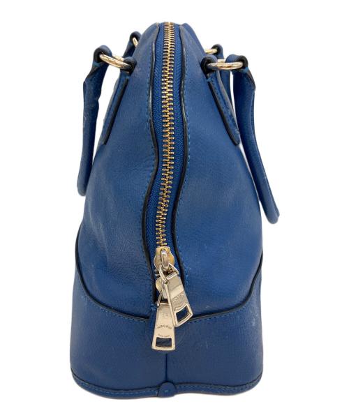 COACH（コーチ）COACH (コーチ) ハンドバッグ ブルーの古着・服飾アイテム