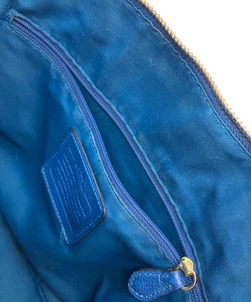 COACH（コーチ）COACH (コーチ) ハンドバッグ ブルーの古着・服飾アイテム