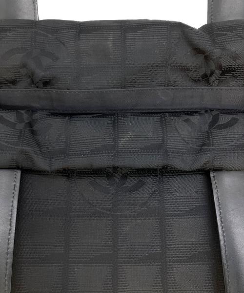CHANEL（シャネル）CHANEL (シャネル) ニュートラベルライン　トートバッグ ブラックの古着・服飾アイテム