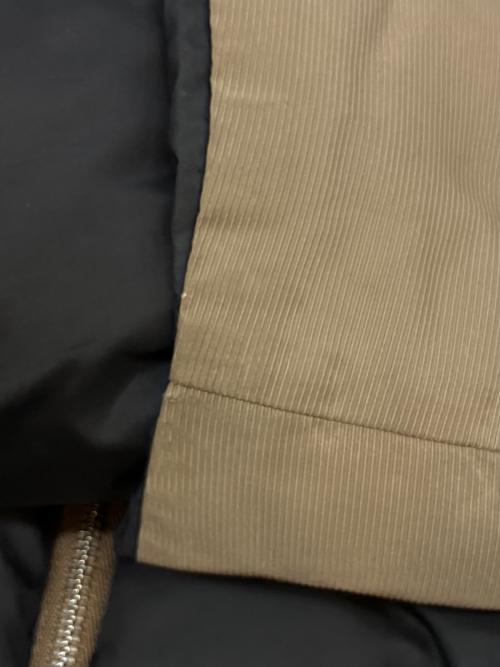 BALLSEY（ボールジィ）BALLSEY (ボールジィ) リバーシブルダウンコート ベージュ×ブラック サイズ:SIZE 38の古着・服飾アイテム