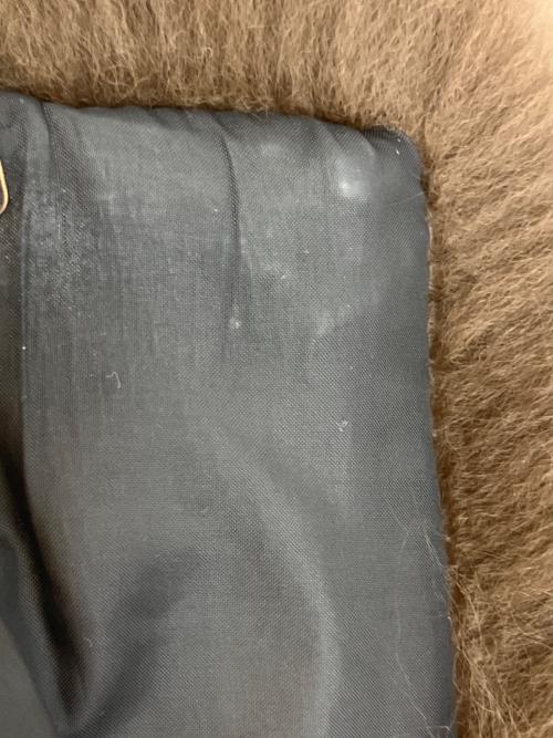 BALLSEY（ボールジィ）BALLSEY (ボールジィ) リバーシブルダウンコート ベージュ×ブラック サイズ:SIZE 38の古着・服飾アイテム