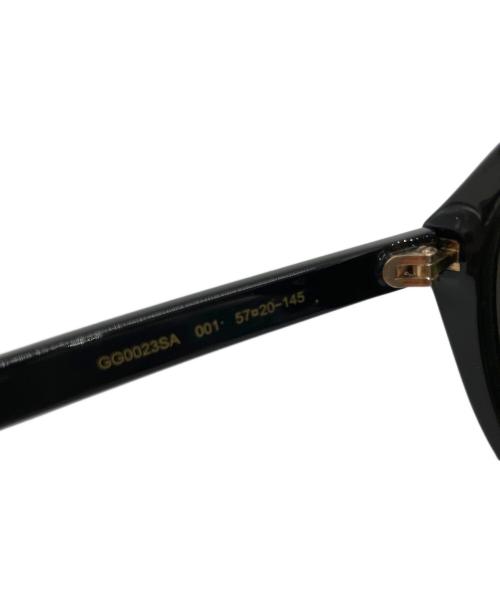 GUCCI（グッチ）GUCCI (グッチ) GG アジアンフィットモデル サングラス ブラック サイズ:57□20-145の古着・服飾アイテム