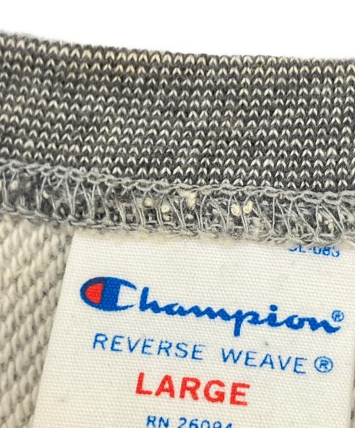 Champion REVERSE WEAVE（チャンピオン リバース ウィーブ）Champion REVERSE WEAVE (チャンピオン リバース ウィーブ) E.T. (イーティー) ロゴスウェット グレー サイズ:SIZE Lの古着・服飾アイテム