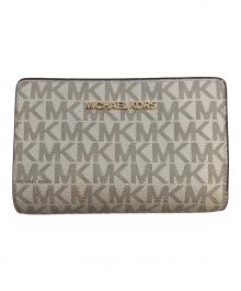 MICHAEL KORS（マイケルコース）の古着「2つ折り財布」｜アイボリー