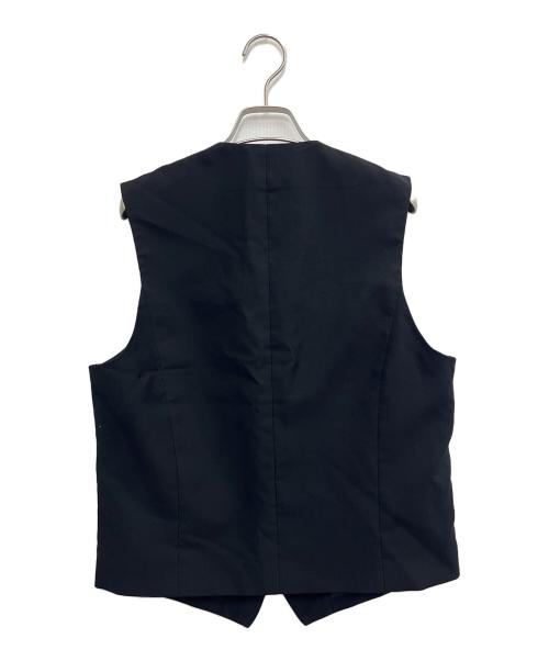 EMPORIO ARMANI（エンポリオ アルマーニ）EMPORIO ARMANI (エンポリオ アルマーニ) ベスト ブラック サイズ:SIZE Lの古着・服飾アイテム
