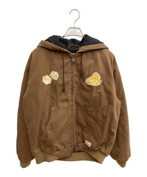 X-LARGE（エクストララージ）X-LARGE (エクストララージ) フーデッドジャケット 中綿ジャケット ブラウン サイズ:SIZE Lの古着・服飾アイテム