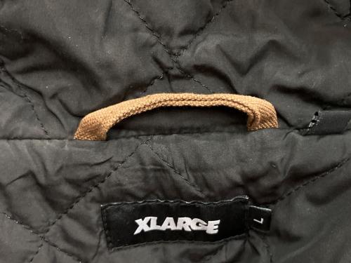 X-LARGE（エクストララージ）X-LARGE (エクストララージ) フーデッドジャケット 中綿ジャケット ブラウン サイズ:SIZE Lの古着・服飾アイテム