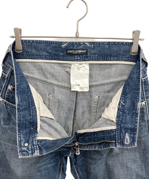 DOLCE & GABBANA（ドルチェ＆ガッバーナ）DOLCE & GABBANA (ドルチェ＆ガッバーナ) デニムパンツ インディゴ サイズ:SIZE 48の古着・服飾アイテム