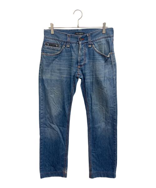 DOLCE & GABBANA（ドルチェ＆ガッバーナ）DOLCE & GABBANA (ドルチェ＆ガッバーナ) デニムパンツ インディゴ サイズ:SIZE 48の古着・服飾アイテム