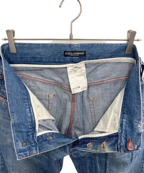 DOLCE & GABBANA（ドルチェ＆ガッバーナ）DOLCE & GABBANA (ドルチェ＆ガッバーナ) デニムパンツ インディゴ サイズ:SIZE 48の古着・服飾アイテム