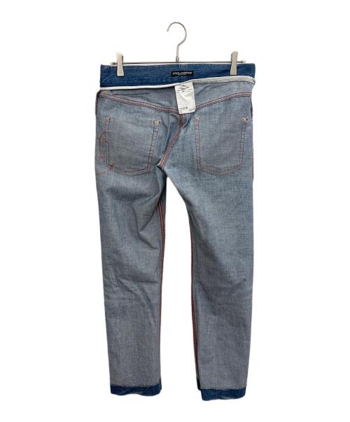 DOLCE & GABBANA（ドルチェ＆ガッバーナ）DOLCE & GABBANA (ドルチェ＆ガッバーナ) デニムパンツ インディゴ サイズ:SIZE 48の古着・服飾アイテム