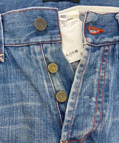 DOLCE & GABBANA（ドルチェ＆ガッバーナ）DOLCE & GABBANA (ドルチェ＆ガッバーナ) デニムパンツ インディゴ サイズ:SIZE 48の古着・服飾アイテム