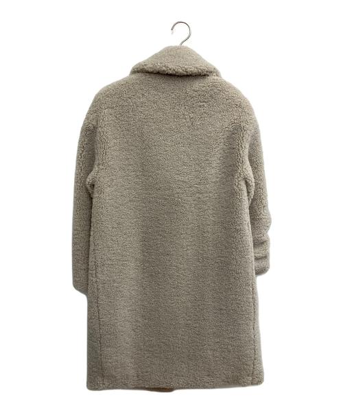 ZARA（ザラ）ZARA (ザラ) ボアステンカラーコート ベージュ サイズ:SIZE XS/24の古着・服飾アイテム