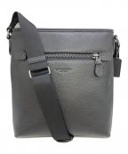 COACHコーチ）の古着「スリム メッセンジャーバッグ」｜ブラック