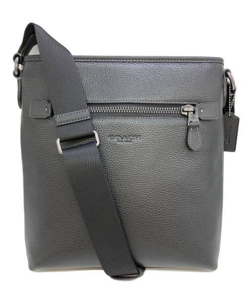 COACH（コーチ）COACH (コーチ) スリム メッセンジャーバッグ ブラックの古着・服飾アイテム