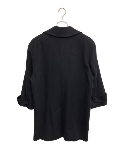 ESCADA SPORT（エスカーダスポート）ESCADA SPORT (エスカーダスポート) ウールコート チェスターコート ブラック サイズ:SIZE 36の古着・服飾アイテム