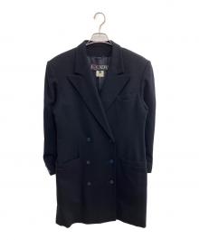 ESCADA（エスカーダ）の古着「ウールコート チェスターコート」｜ブラック
