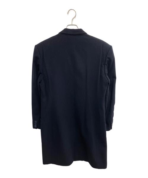 ESCADA（エスカーダ）ESCADA (エスカーダ) ウールコート チェスターコート ブラック サイズ:SIZE 38の古着・服飾アイテム