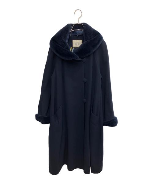 EMBA（エンバ）EMBA (エンバ) ロングコート ネイビー サイズ:SIZE Freeの古着・服飾アイテム