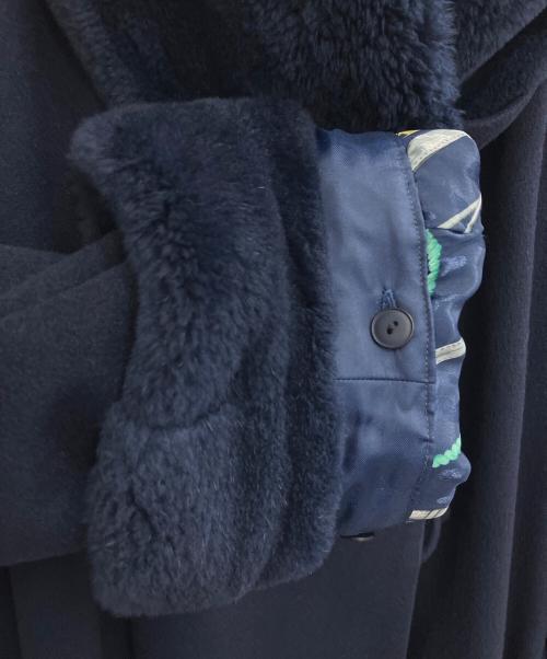EMBA（エンバ）EMBA (エンバ) ロングコート ネイビー サイズ:SIZE Freeの古着・服飾アイテム