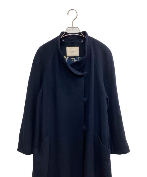 EMBA（エンバ）EMBA (エンバ) ロングコート ネイビー サイズ:SIZE Freeの古着・服飾アイテム