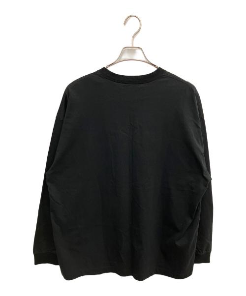 ATON（エイトン）ATON (エイトン) 長袖カットソー ブラック サイズ:SIZE 06/ B：92~108 T：170~180の古着・服飾アイテム