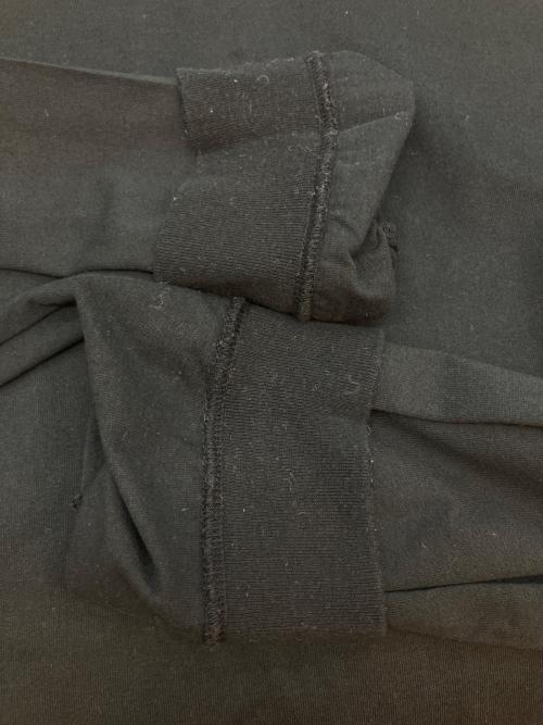 ATON（エイトン）ATON (エイトン) 長袖カットソー ブラック サイズ:SIZE 06/ B：92~108 T：170~180の古着・服飾アイテム