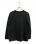 ATON (エイトン) 長袖カットソー ブラック サイズ:SIZE 06/ B：92~108 T：170~180：6000円